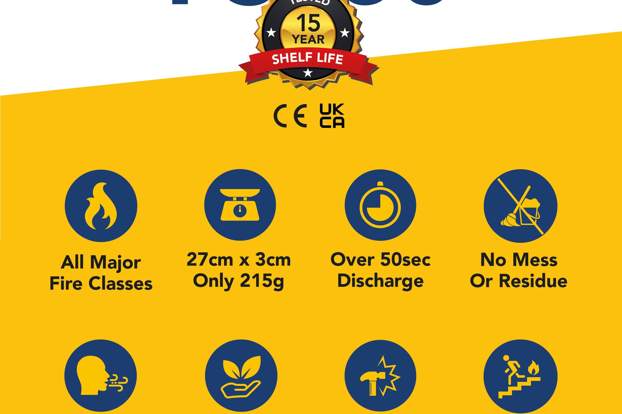 FIRE SAFETY STICK 50 Seconds